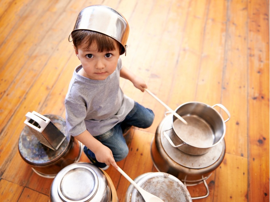 📢 Ritmos con objetos de la casa