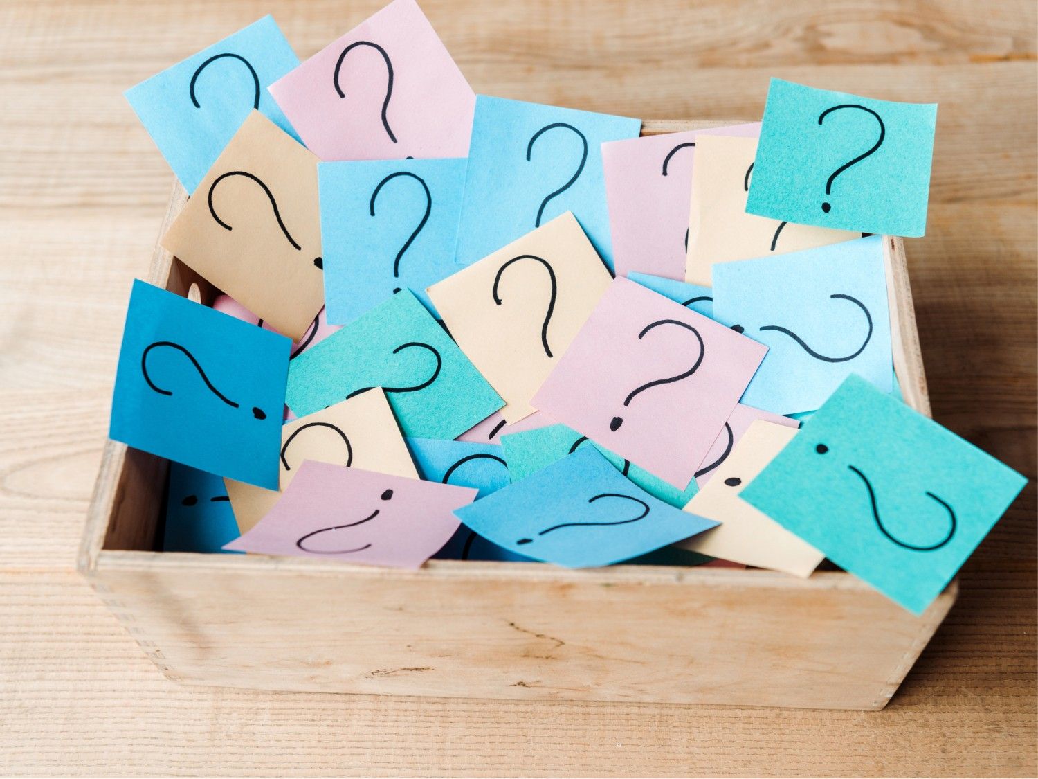 📢 Caja de “preguntas para después”