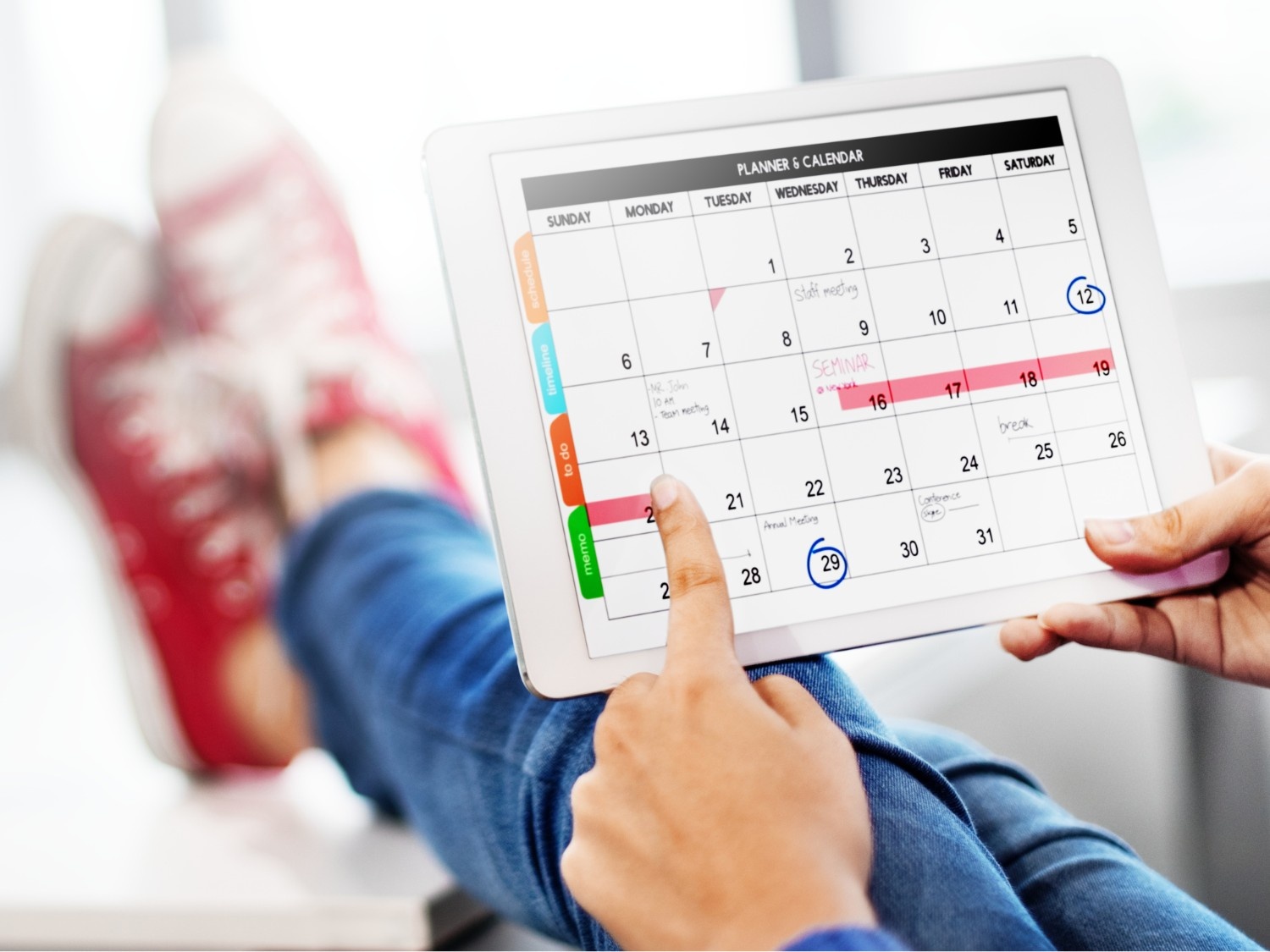 📢 Calendario de “tiempos individuales”