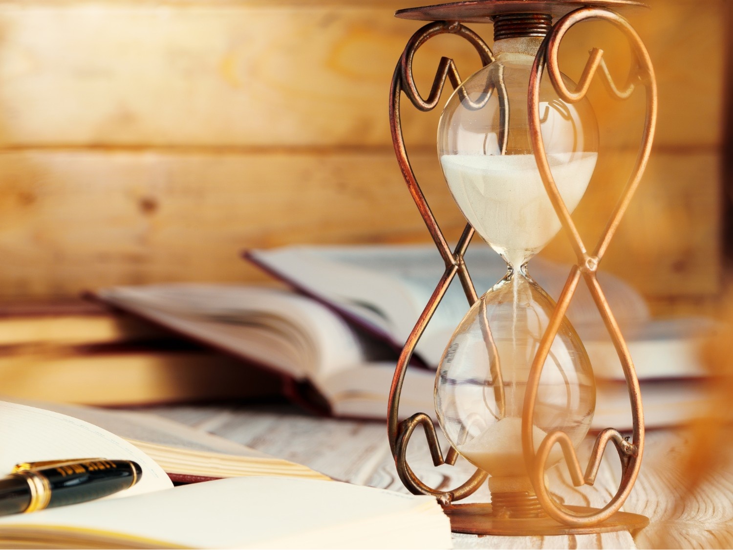 Reloj de arena tranquilo