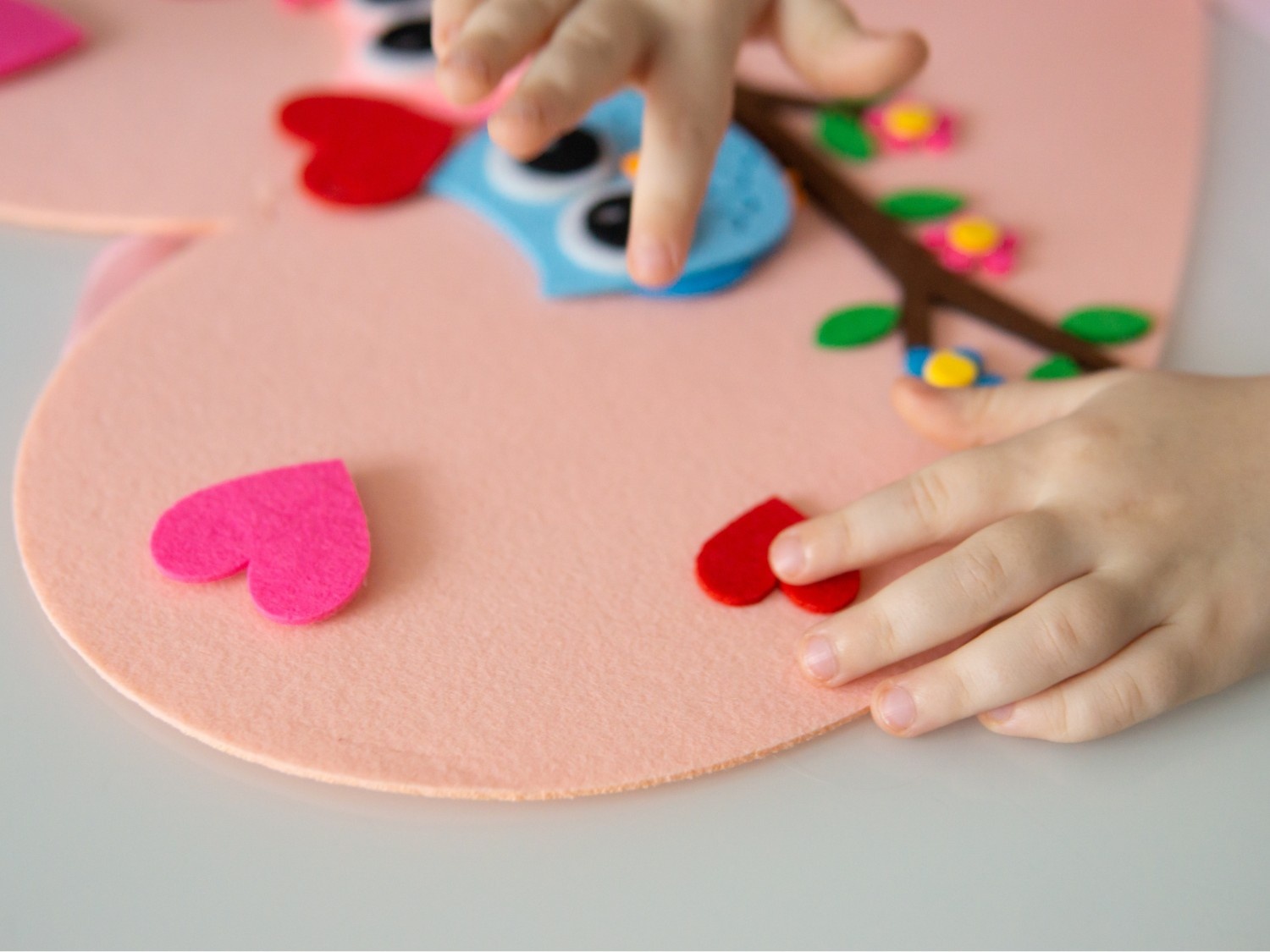 Tablero de fieltro calmado