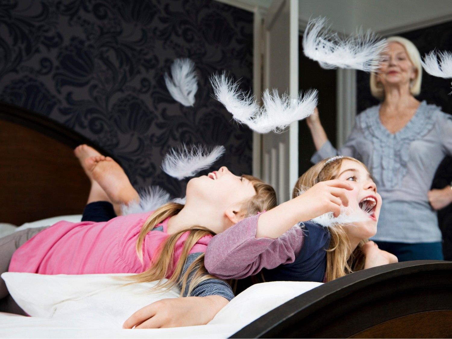 Carrera de plumas… sin plumas