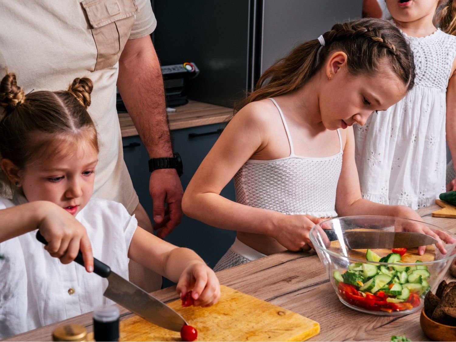 Cosecha lenta en la cocina