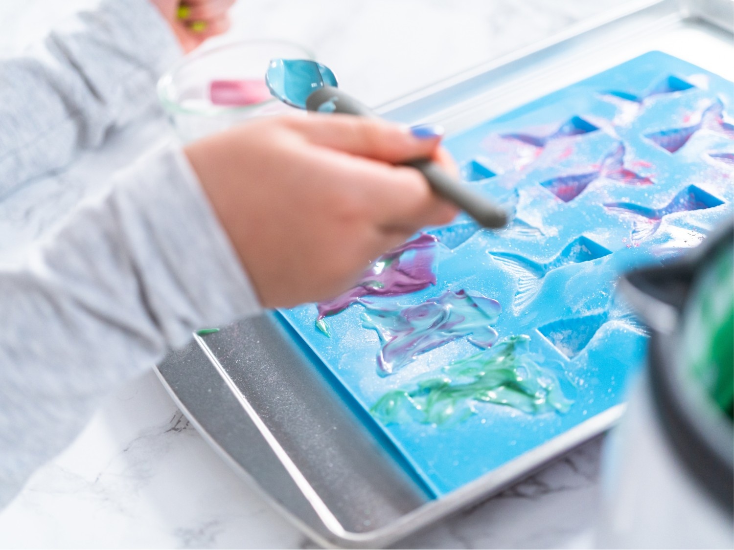 Pintar con hielo (sin color)