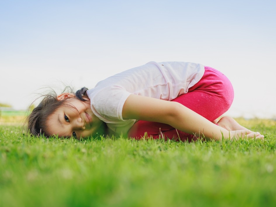 Postura del niño con conteo