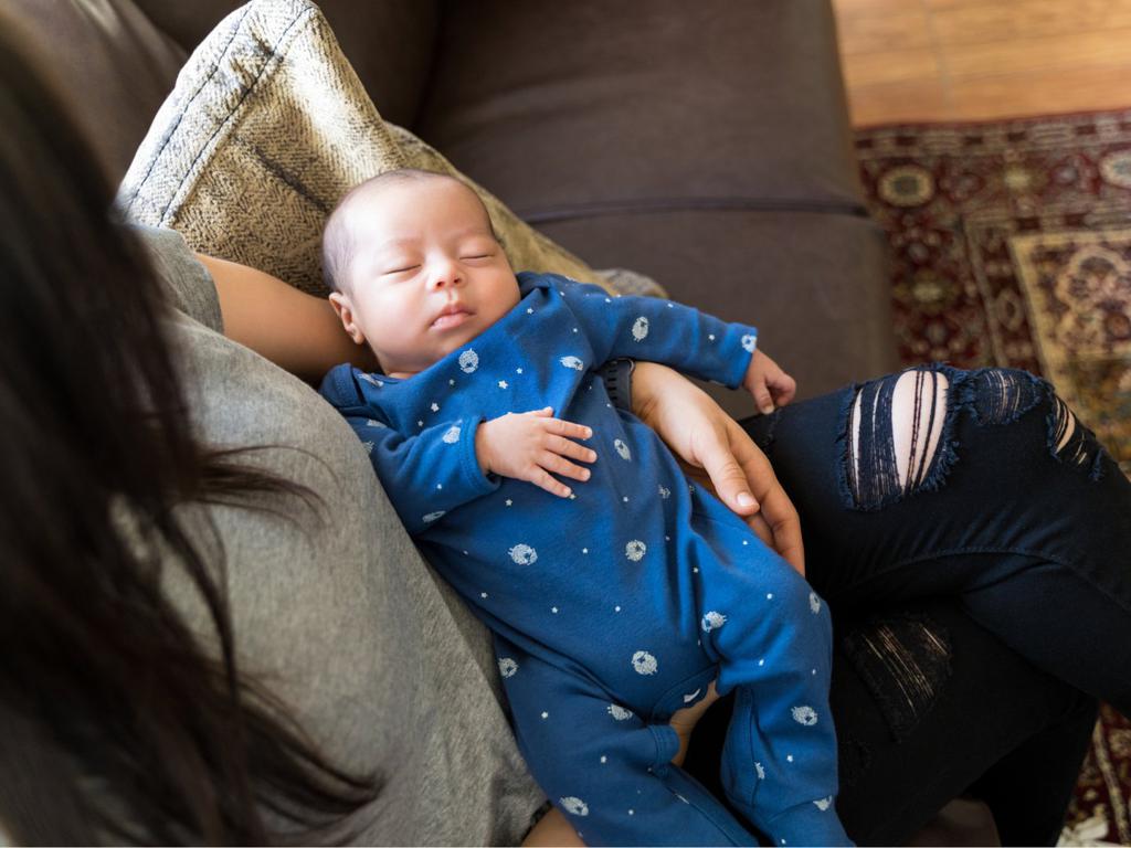 Balanceo suave en brazos