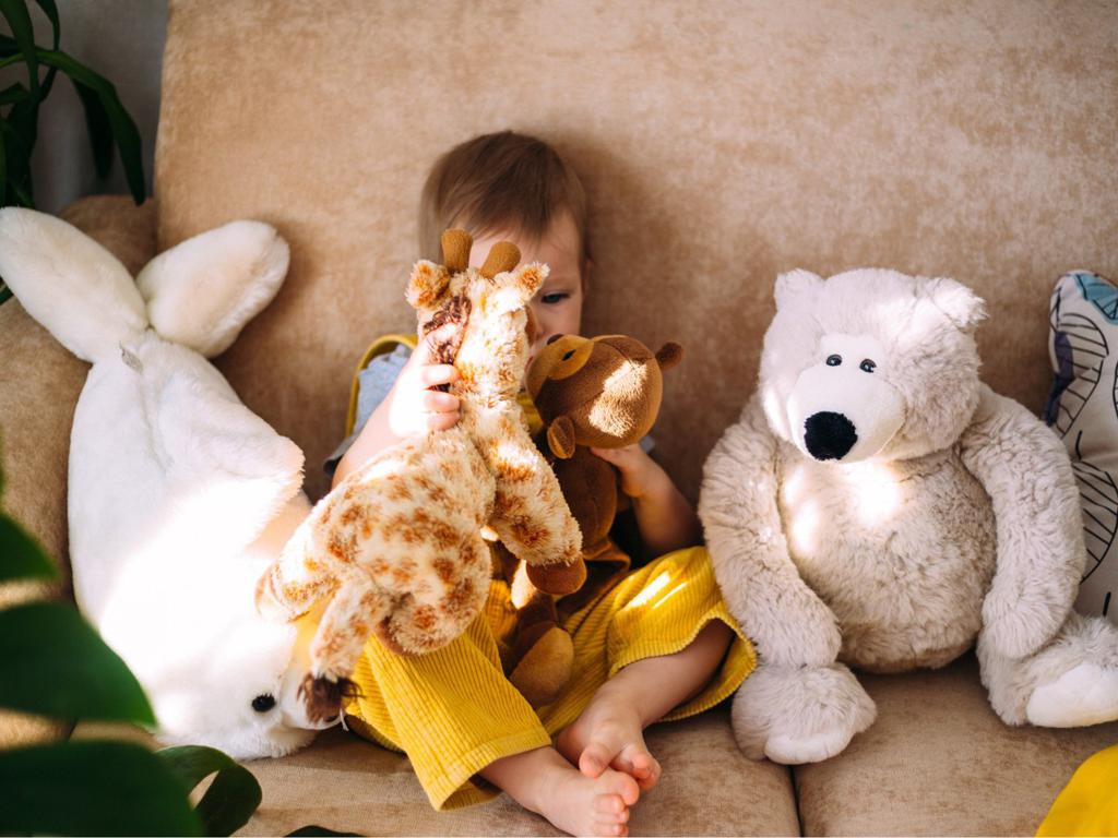 Respiración con peluches