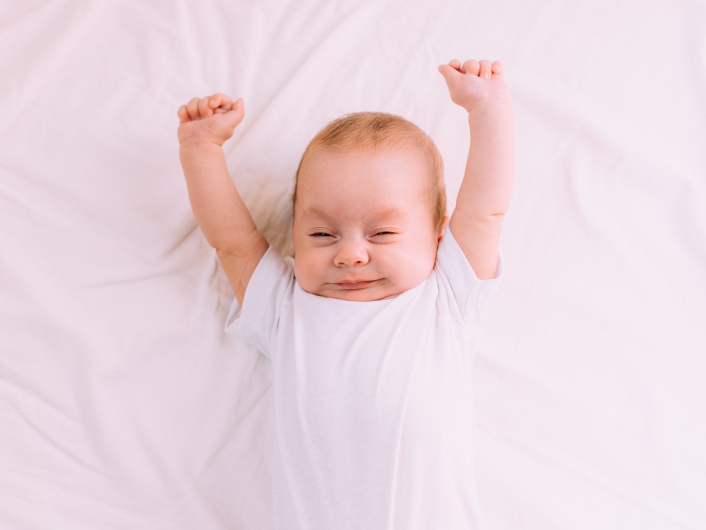 Estiramiento suave en el aire