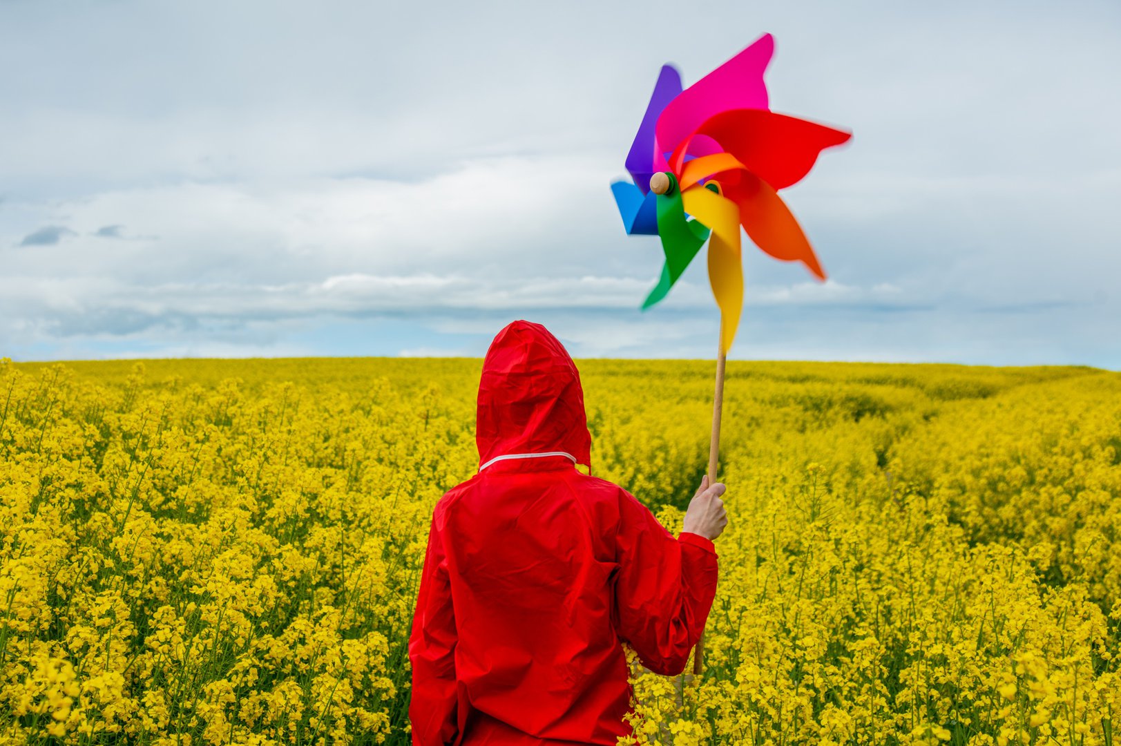 Respiración del molinillo de viento