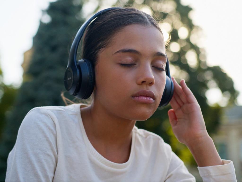 Respiración diafragmática con música