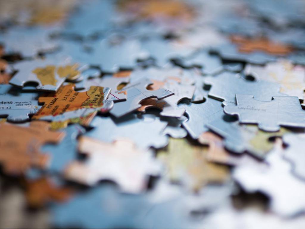 Construcción de maquetas o rompecabezas