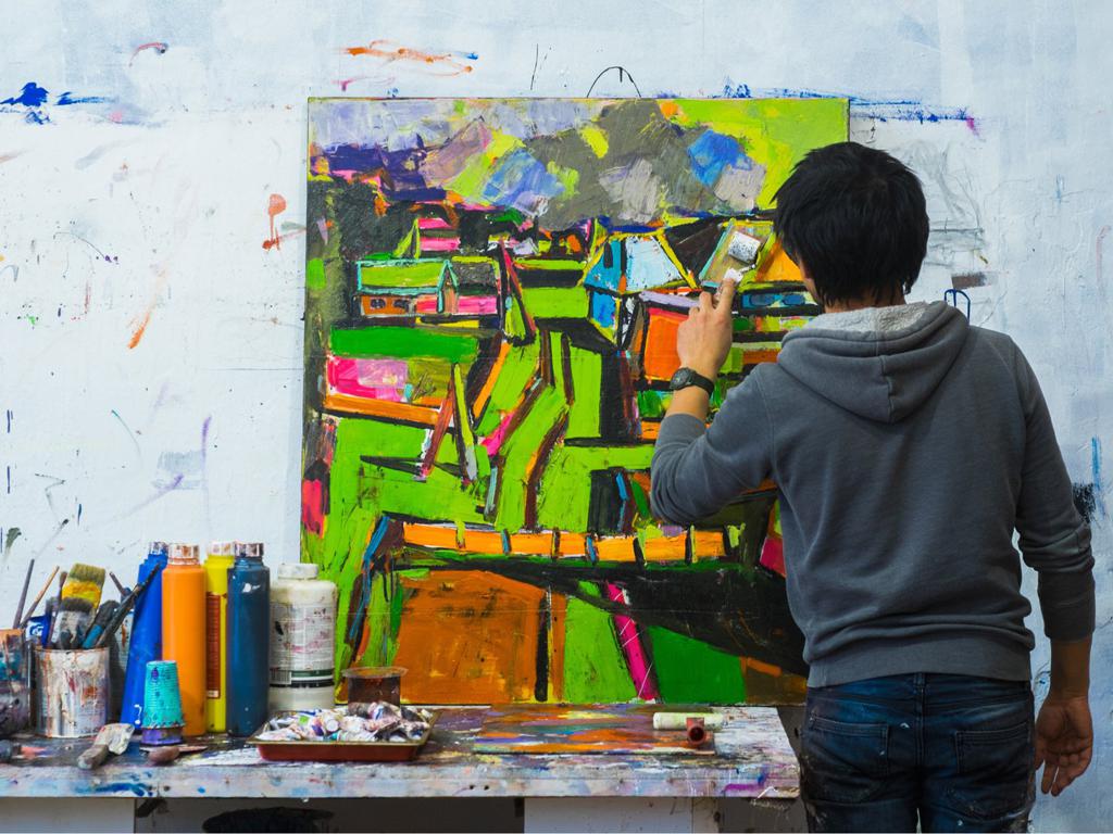 Técnica de “colorar por bloques”