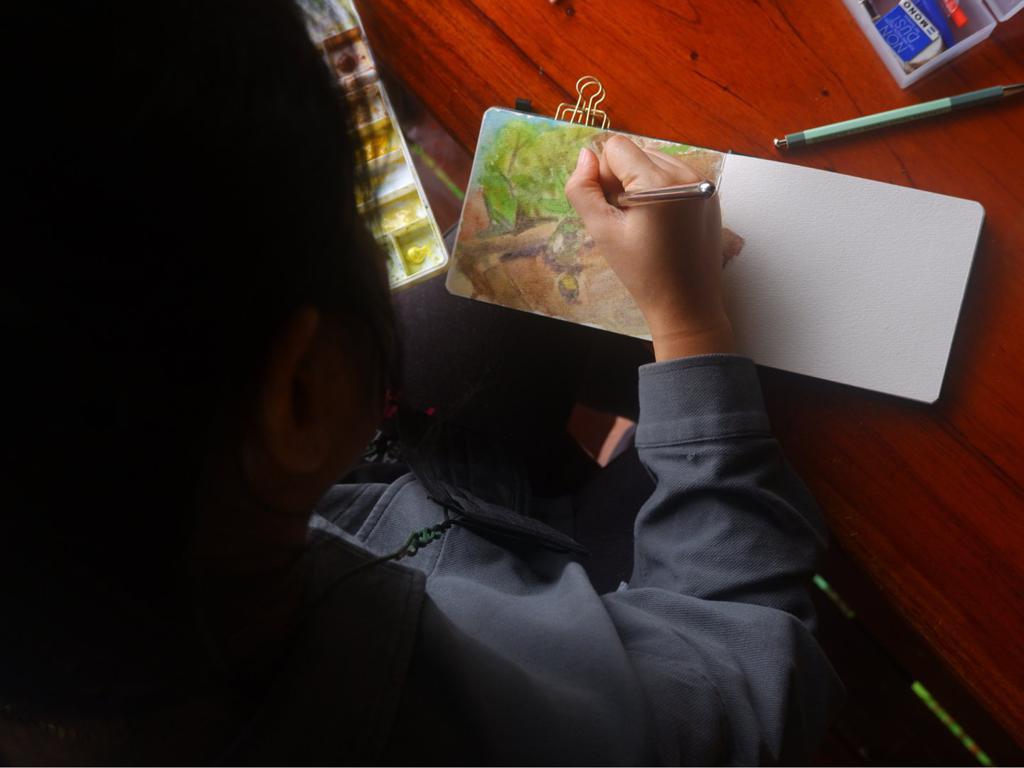 Dibujar su estado de ánimo como un paisaje